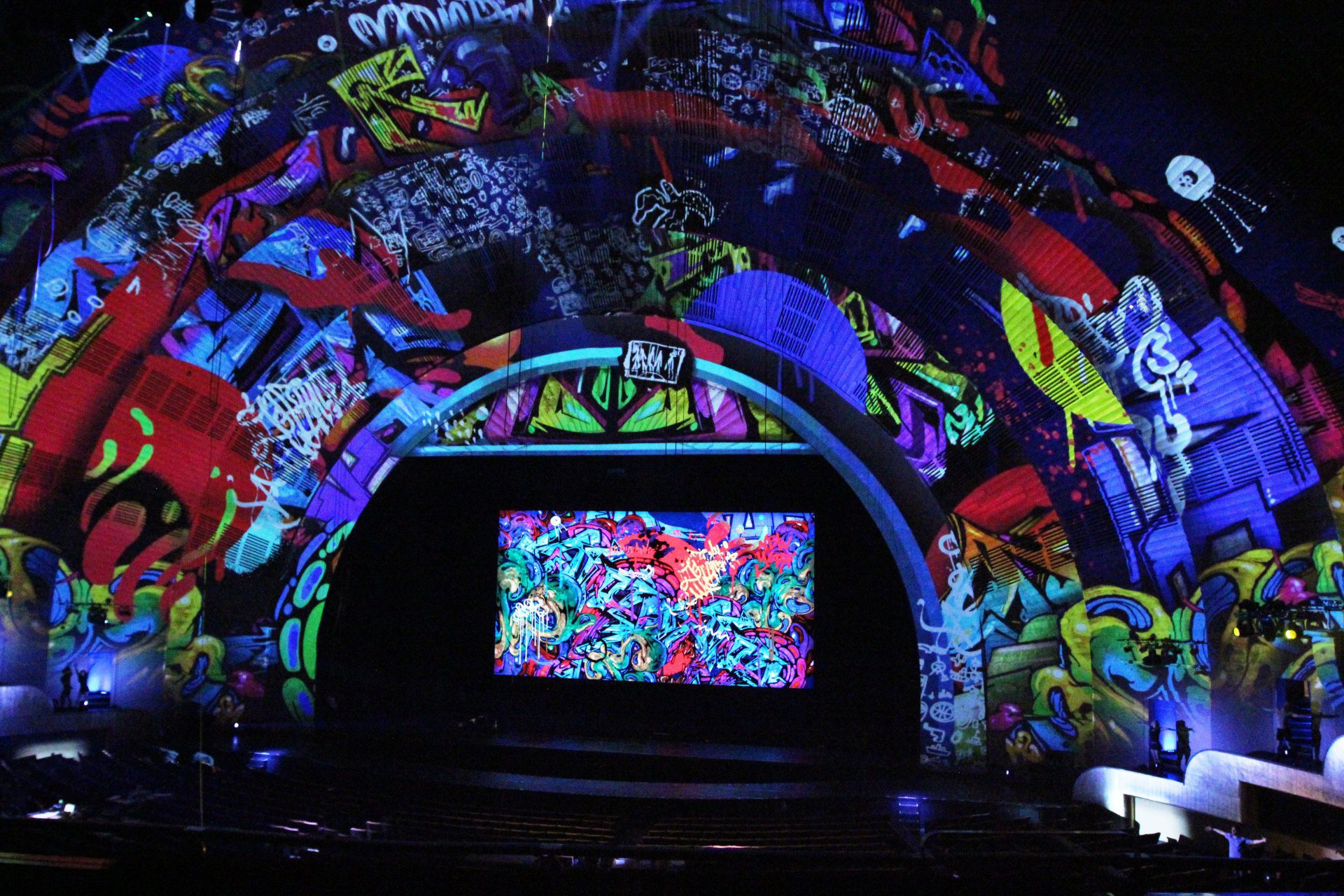 Portfolio Radio City Music Hall Installation Projection Mapping - DWP LIVE